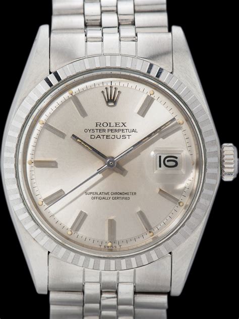 rolex datejust 1603 silver dial|vintage Rolex Datejust 1603.